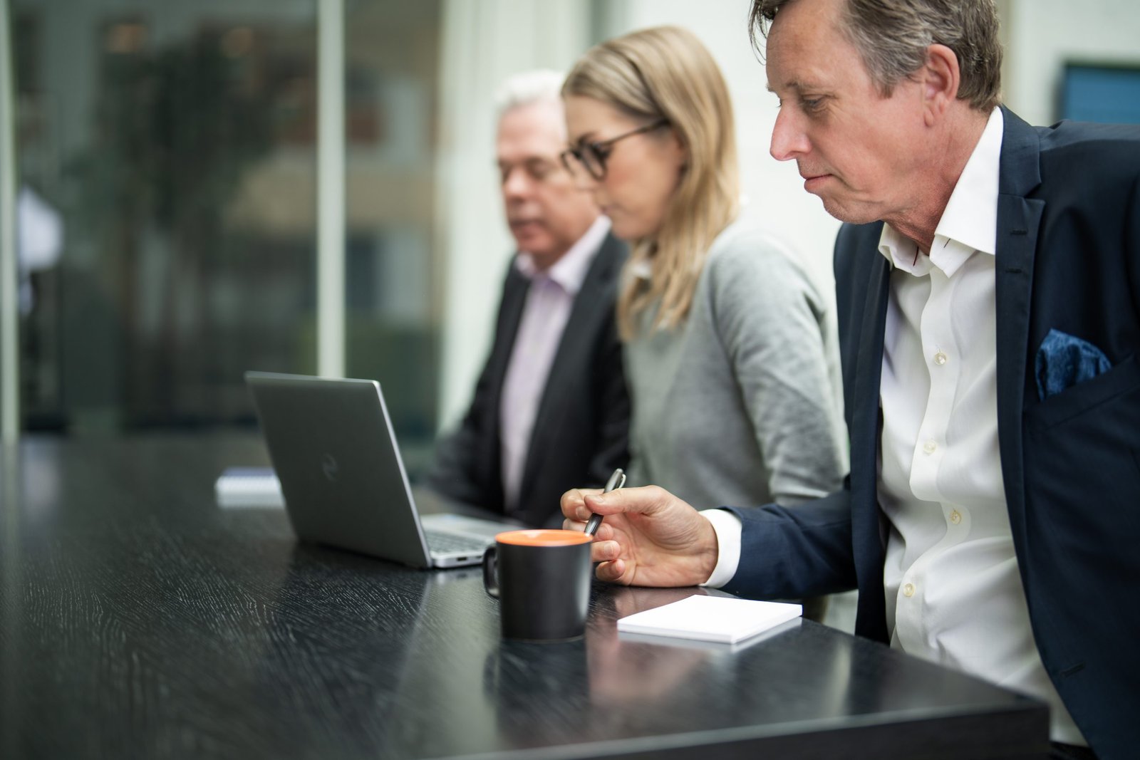 Håkan Malmberg med kollegor på AdWise
